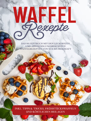 cover image of Waffel Rezepte